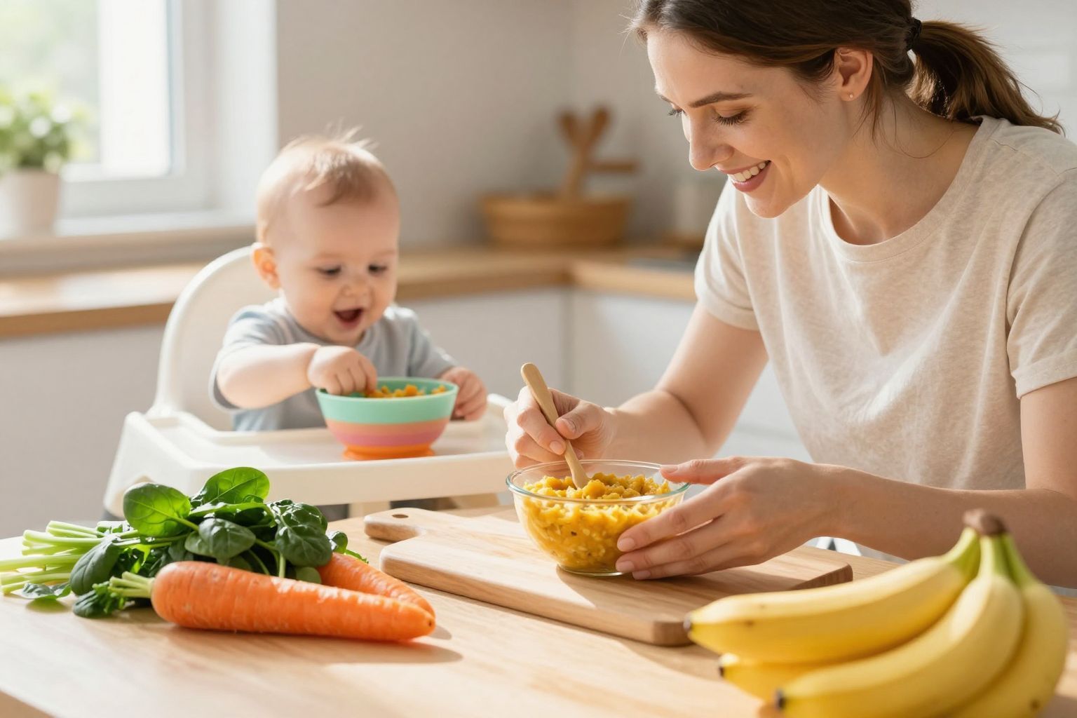 Kezdd kis adagokkal, figyeld a baba reakcióit!