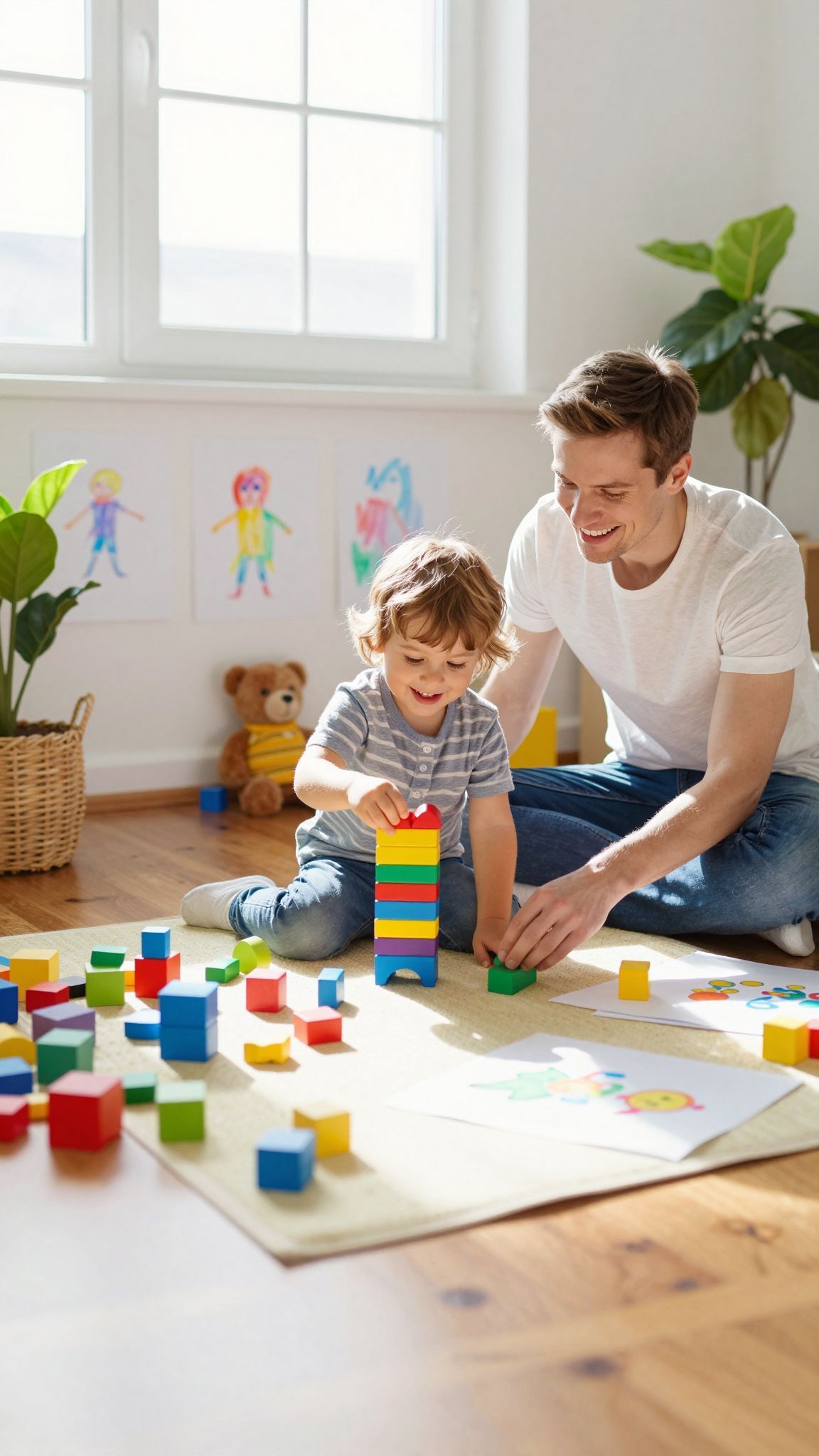 A szabad játék segíti a gyerekek kreativitását.