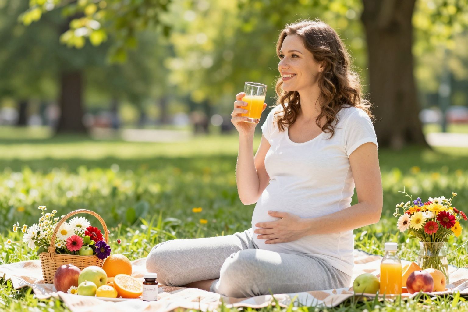 A D-vitamin segít a magzat csontfejlődésében.