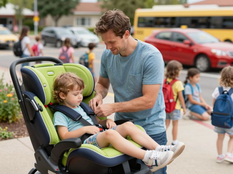 Gyerekülés, biztonsági öv, körültekintés: így utazz biztonságosan a gyerekkel az iskolai csúcsforgalomban