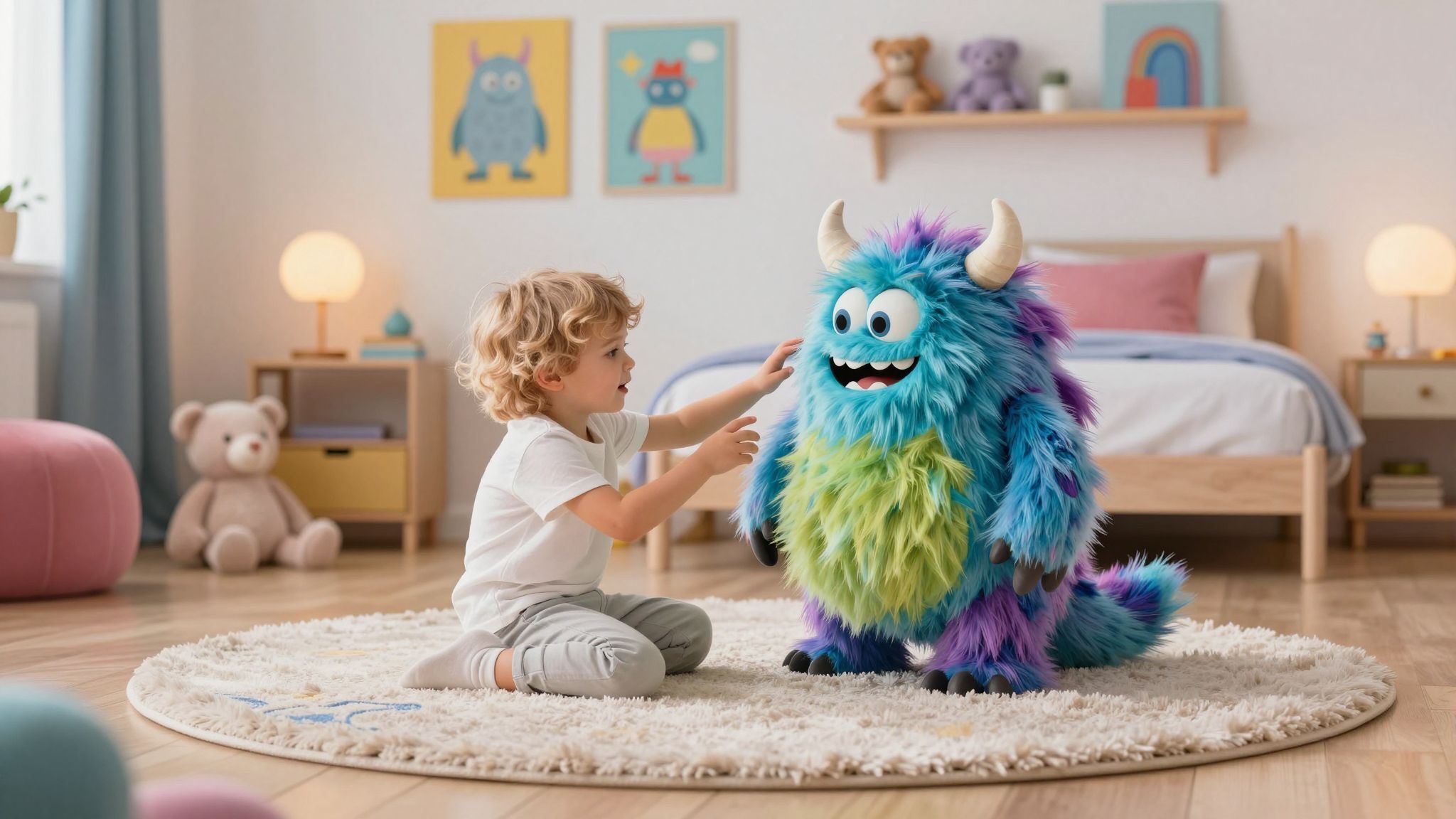 A szörnyek megszelídítése a félelem legyőzését jelenti.