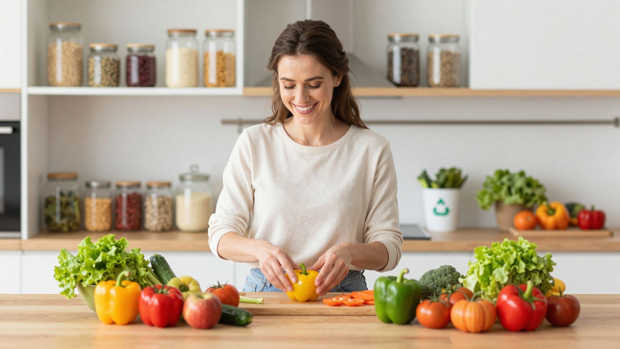 Kis részekre osztva könnyebb a maradék ételek felhasználása.
