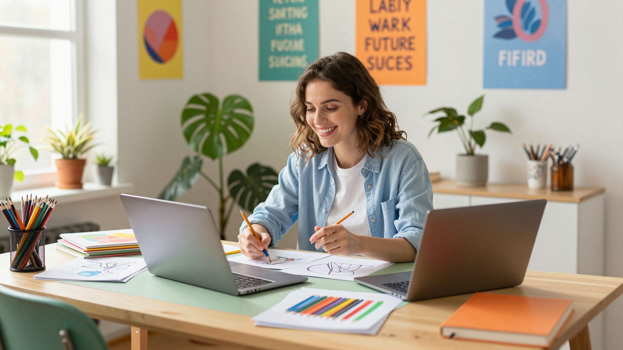 A kreativitás segít innovatív megoldások kidolgozásában a pályán.