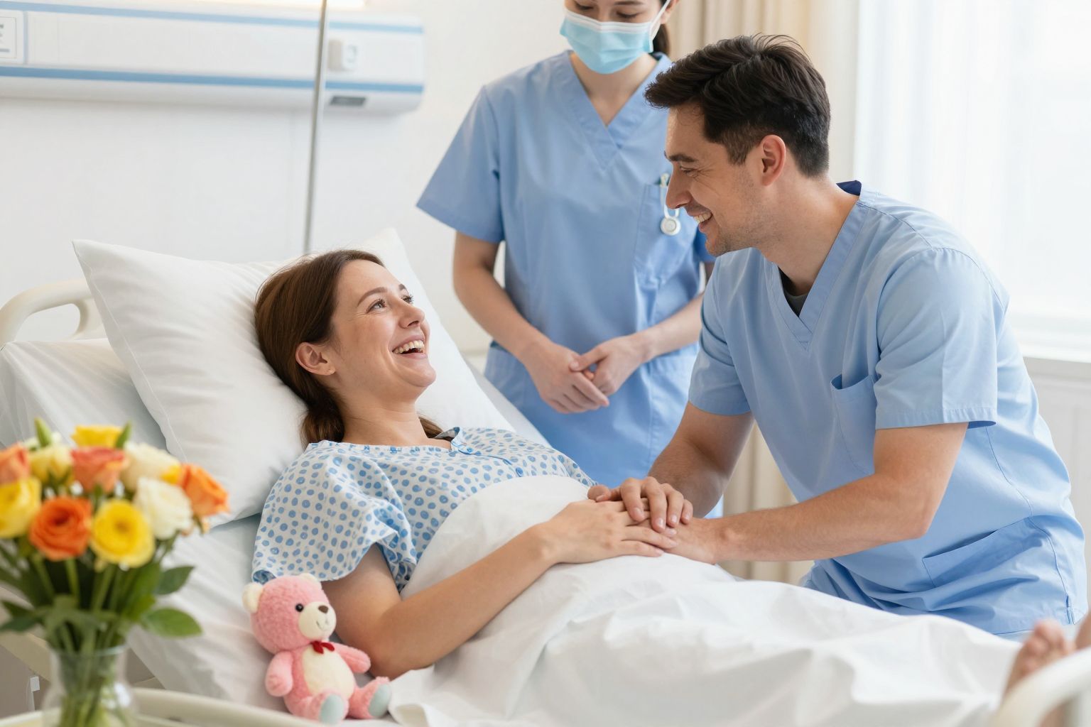 A közös szülés erősíti a kapcsolat intimitását és bizalmát.