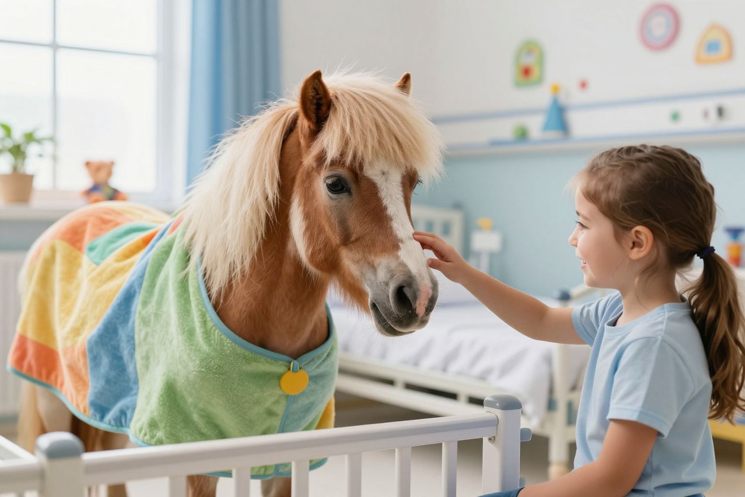 A pónik fokozatosan tanulnak érzelmi támogatást nyújtani.