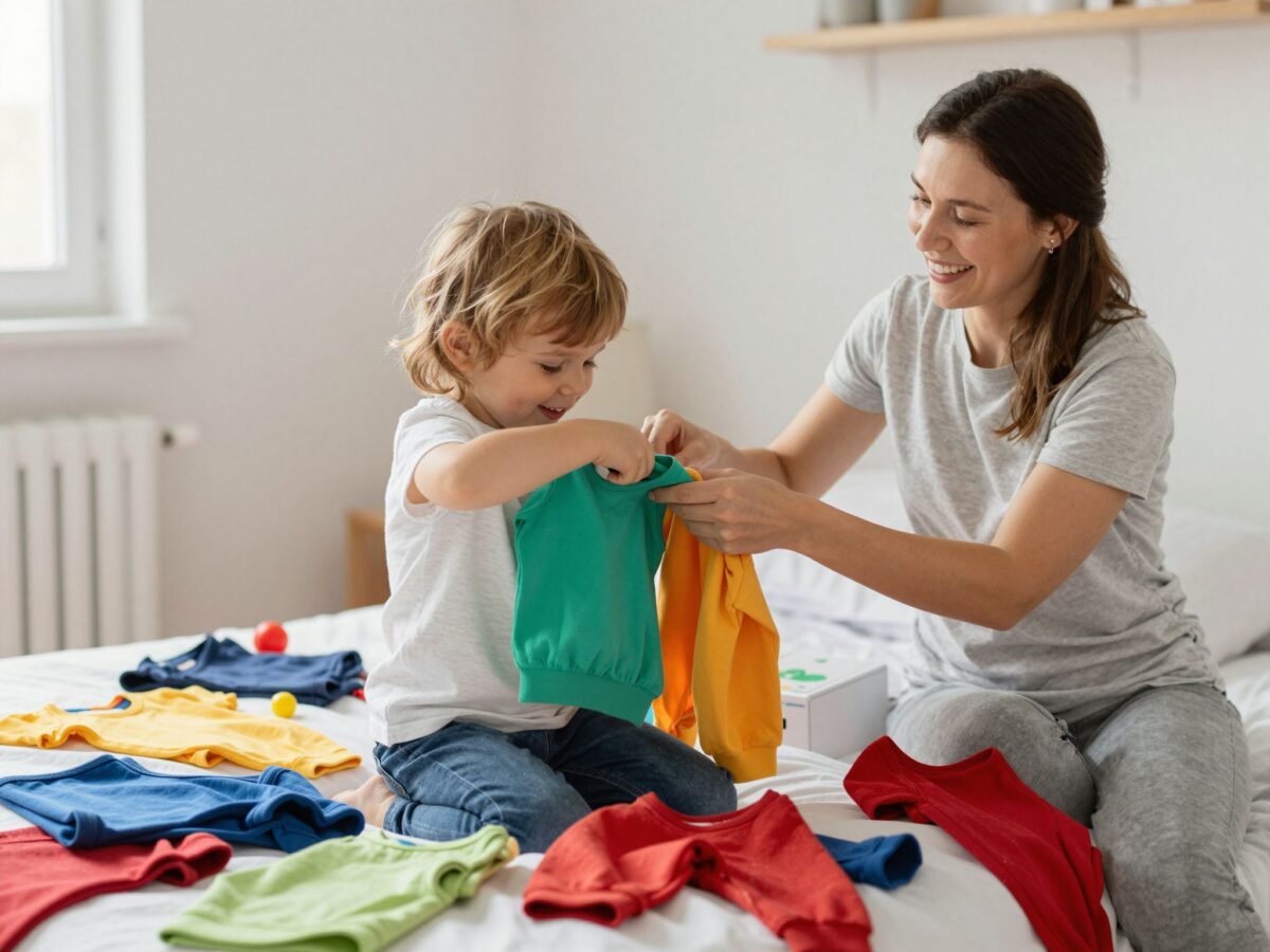 Hogyan tanítsam meg a gyerekemnek, hogy egyedül öltözzön? Tippek és trükkök életkor szerint