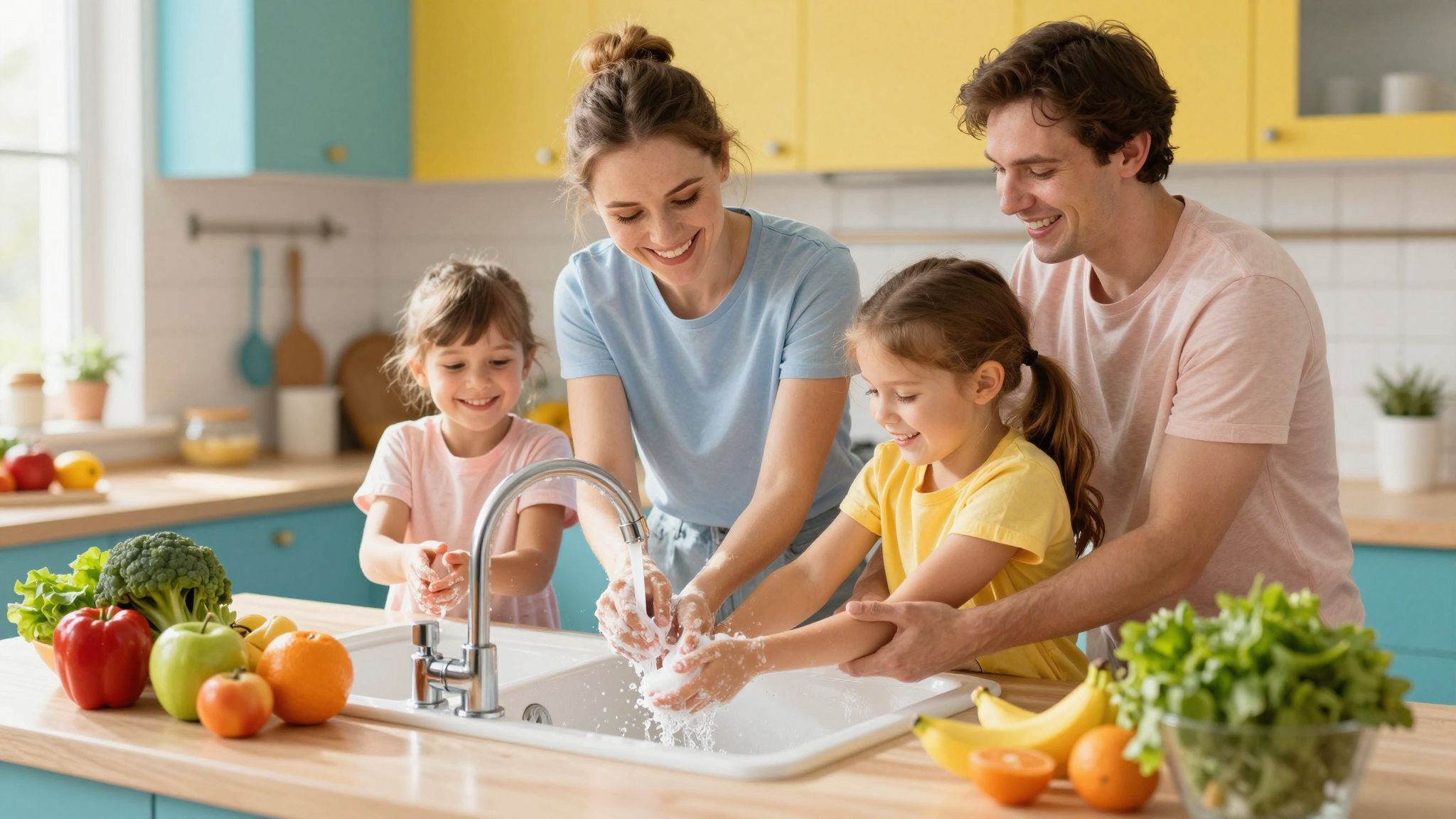 Tanítsuk meg őket a kézmosás örömére és fontosságára!