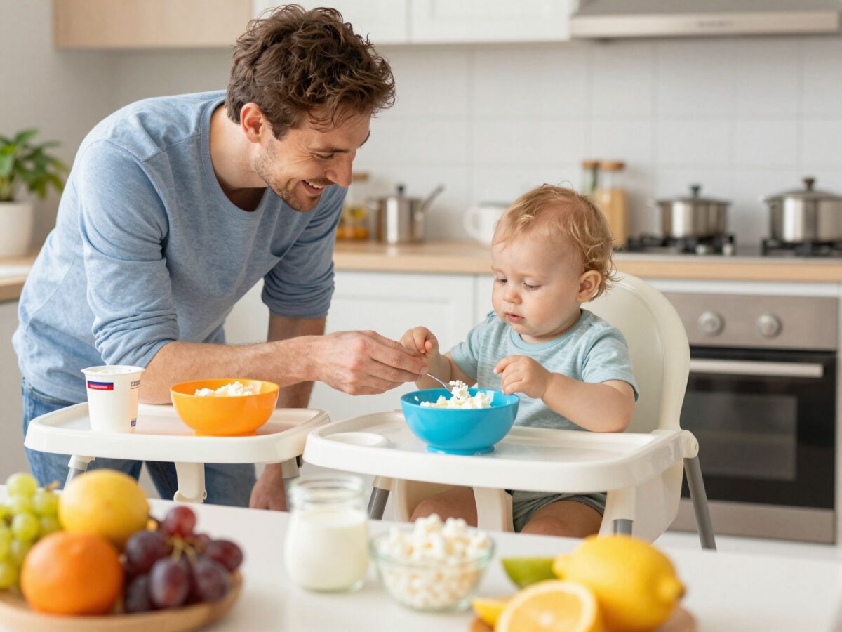 Joghurt, sajt, túró: a tejtermékek bevezetése a hozzátáplálás során