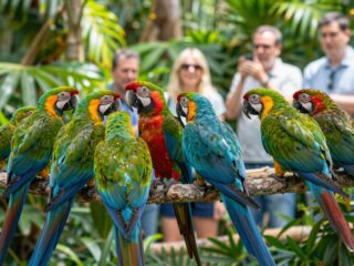 Képes fejtörő: találd meg a kakukktojást a papagájok között