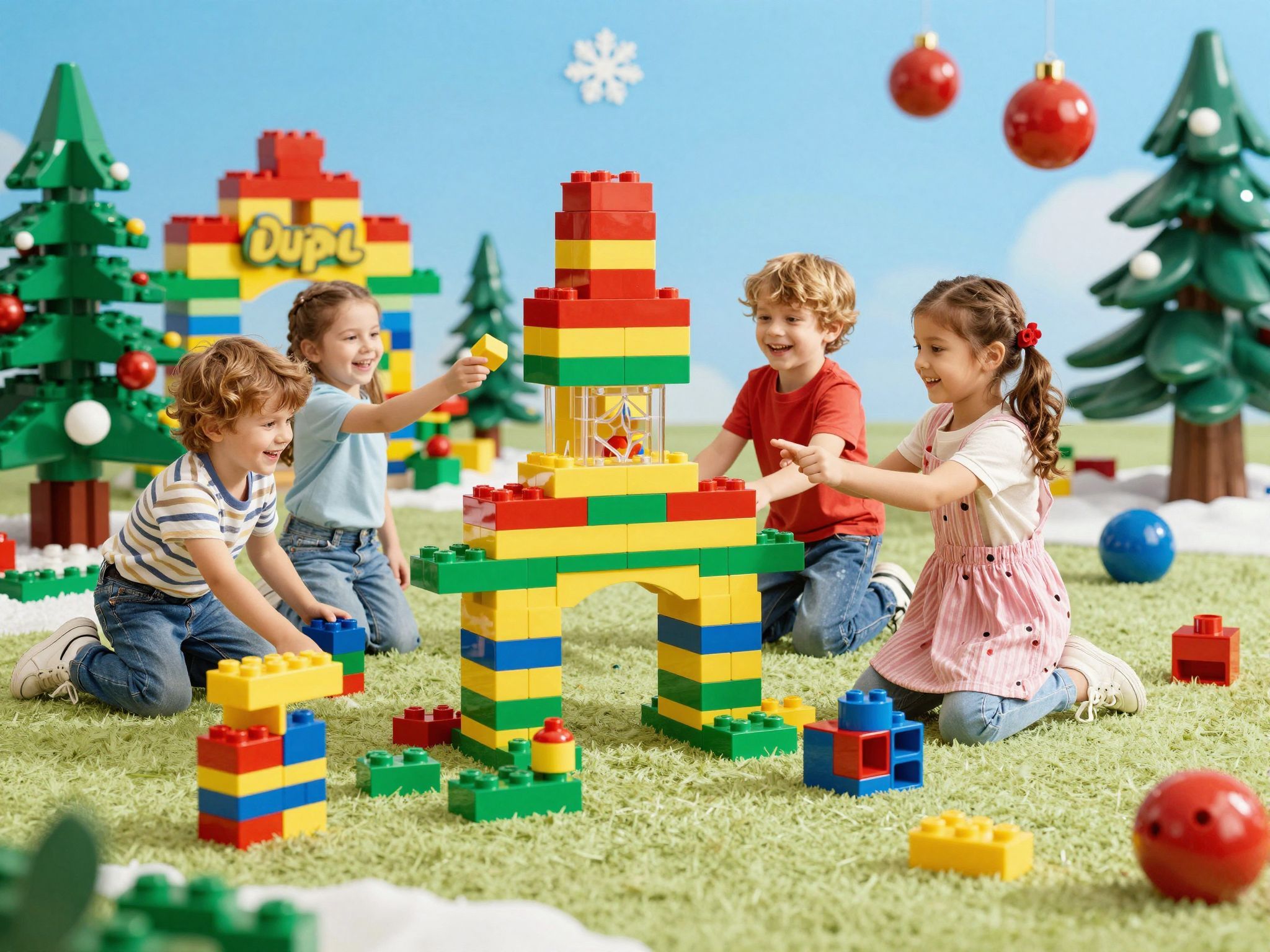 A LEGO DUPLO World szórakoztató módon tanít kreativitásra.