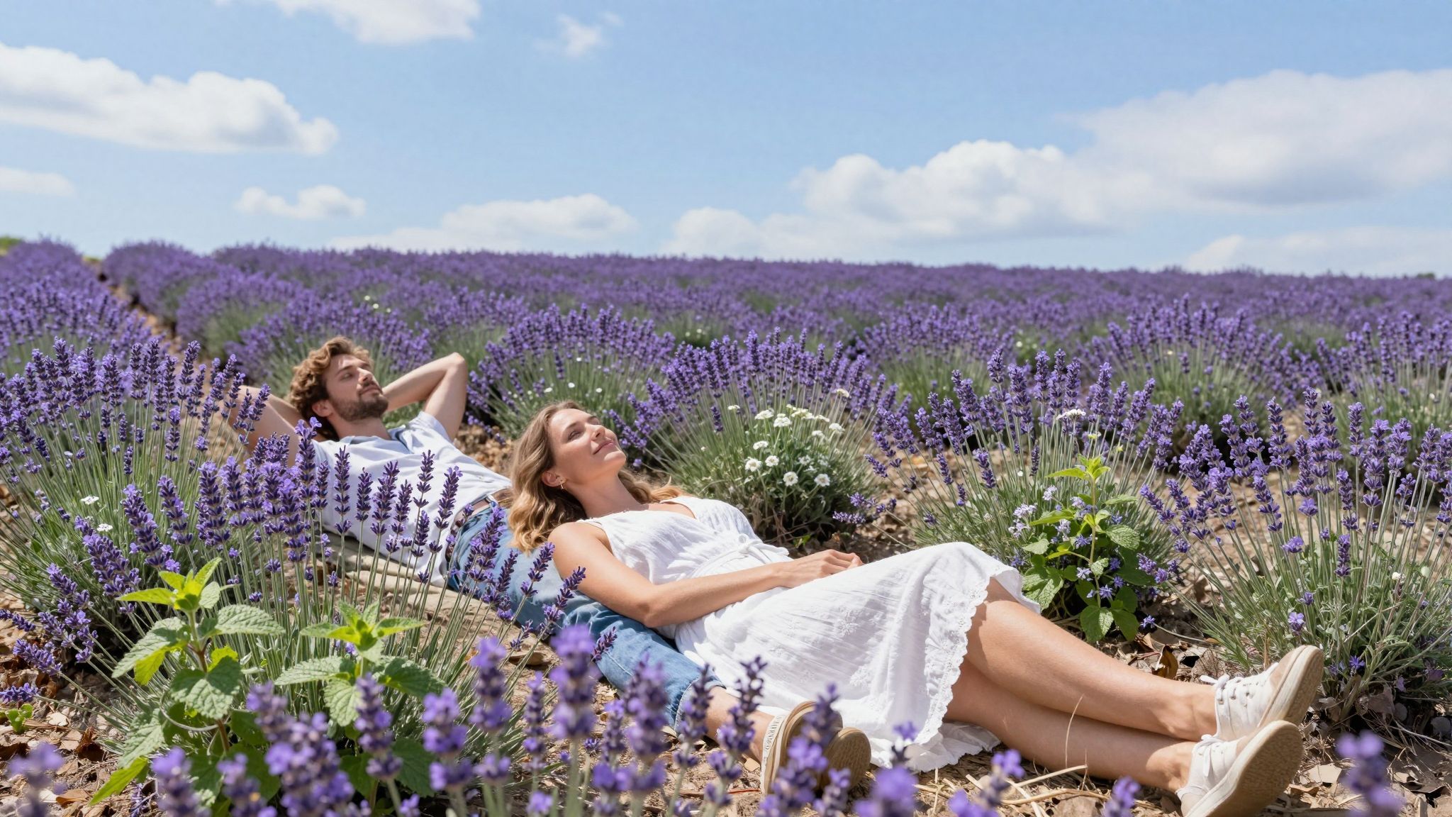 A levendula a relaxáció és alvás elősegítője.