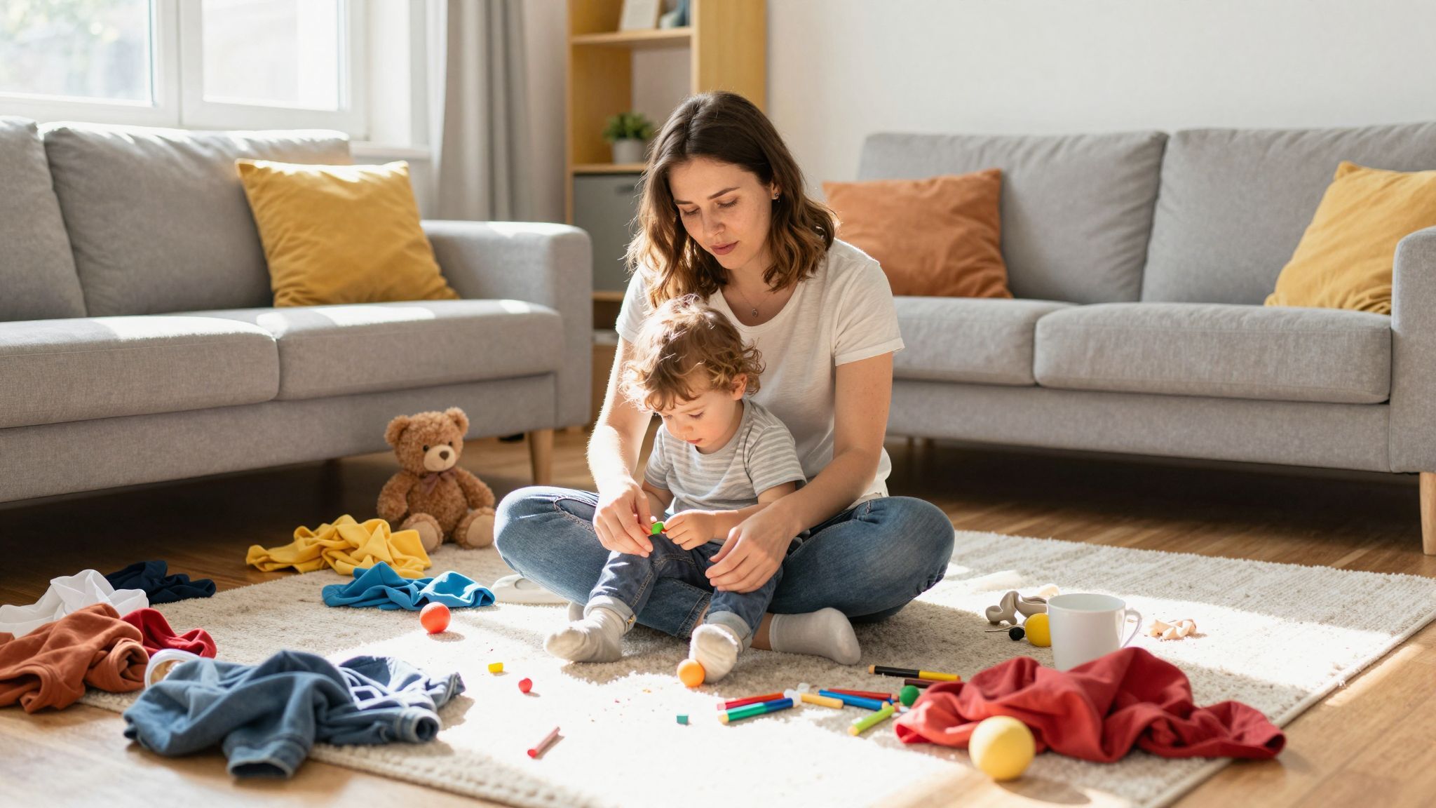 A láthatatlan munka gyakran a legnagyobb mentális terhet jelenti.