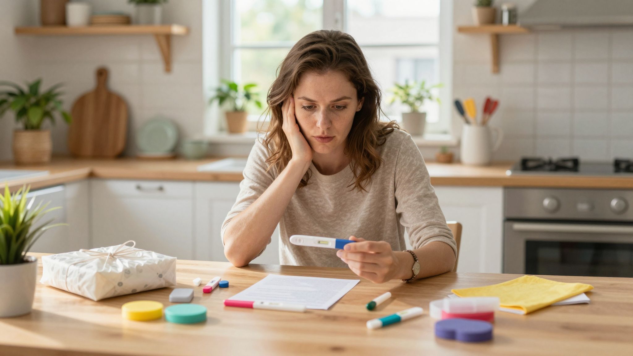 Ha a teszt eredménye kétséges, szakemberhez érdemes fordulni.