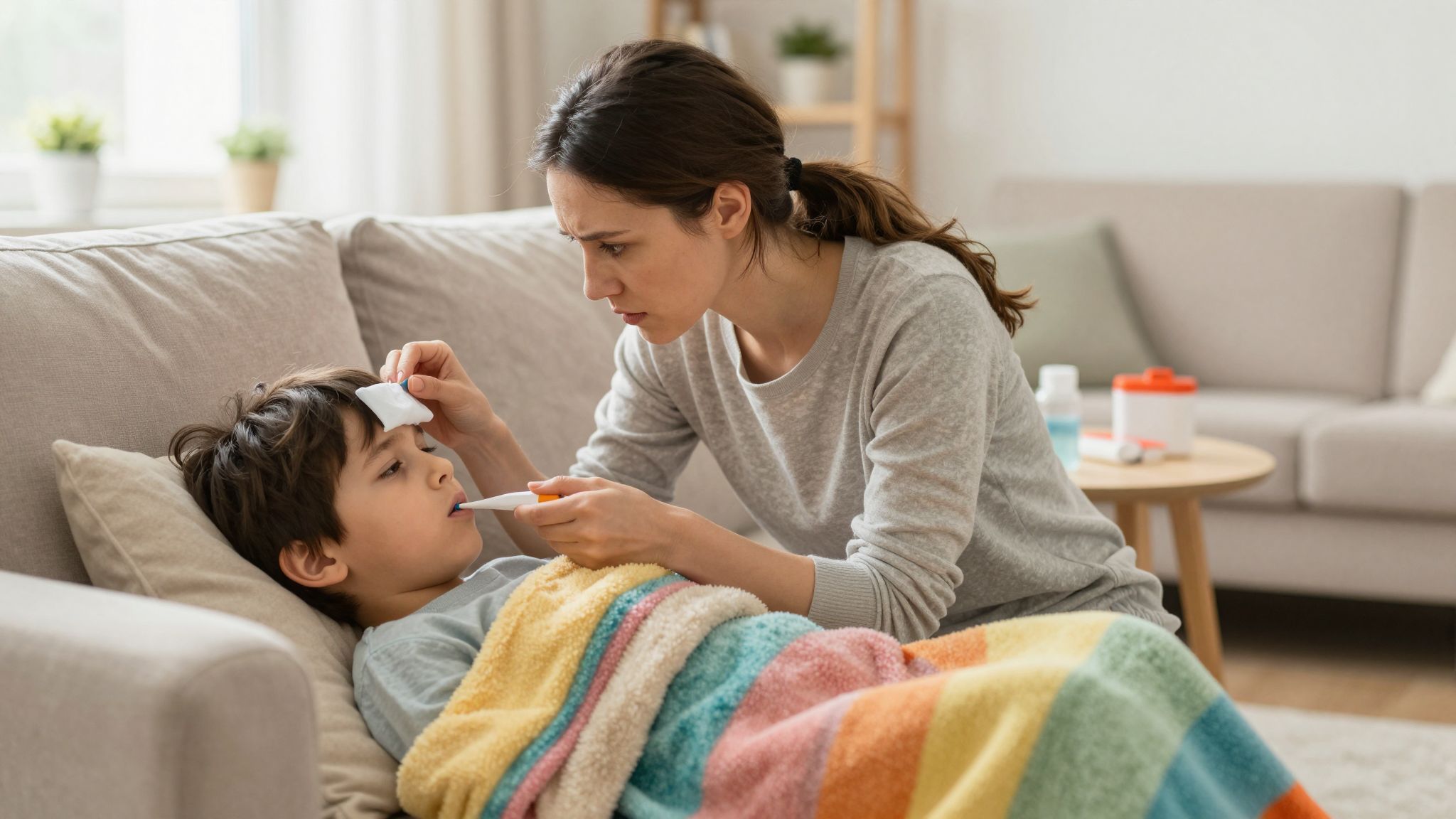Azonnal hívj mentőt, ha a lázgörcs 5 percnél tovább tart.