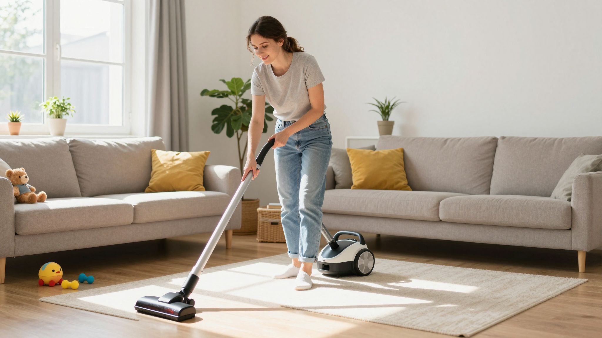 A holtidők kihasználása hatékonyabbá teszi a takarítást.