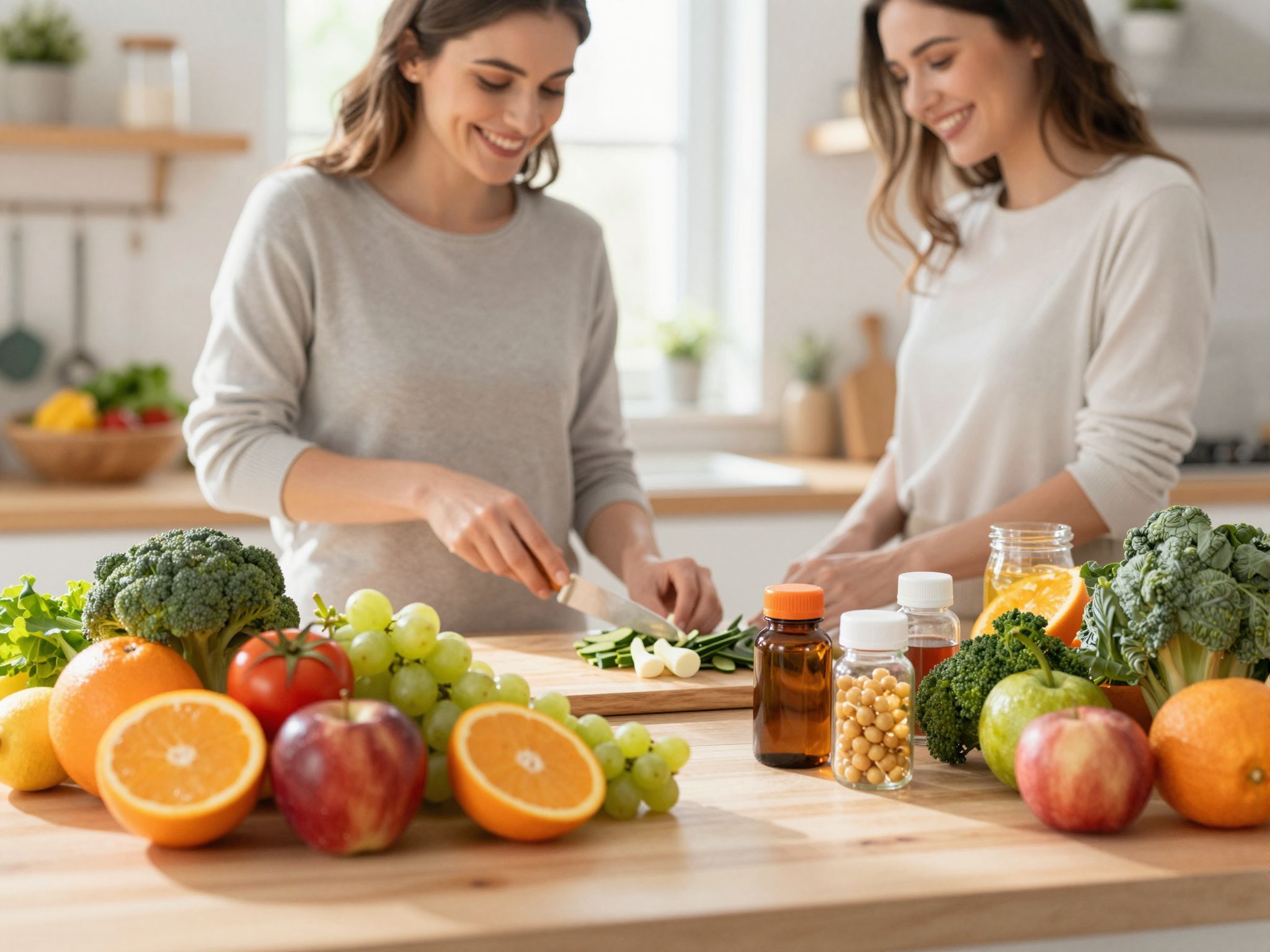 A megfelelő vitaminpótlás segíthet a vetélés kockázatának csökkentésében.