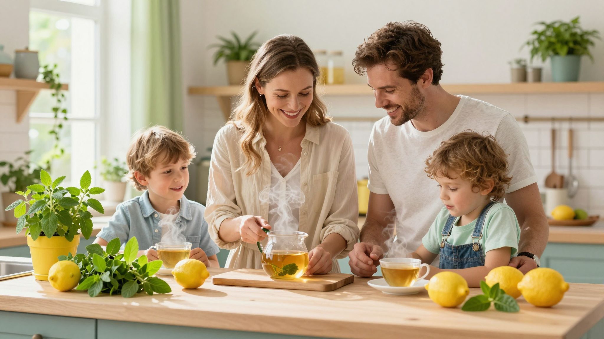 A citromfű illata csökkenti a stresszt és a szorongást.