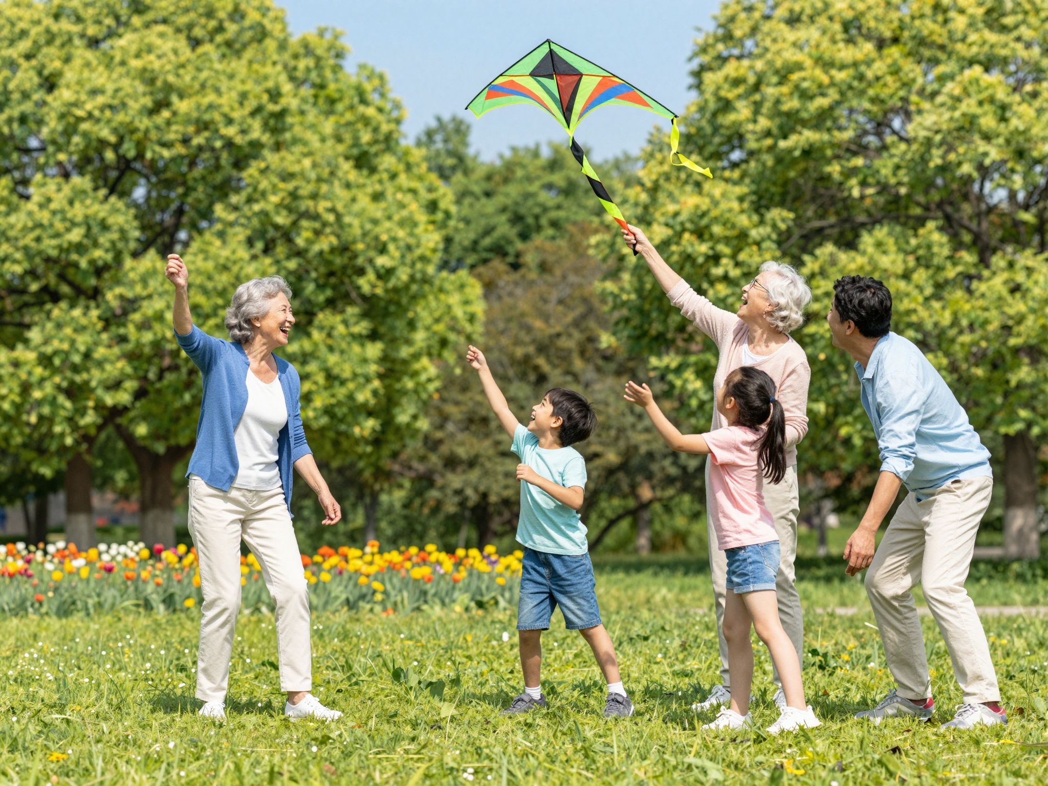 A nagyszülők jelenléte csökkenti a napi stresszt.