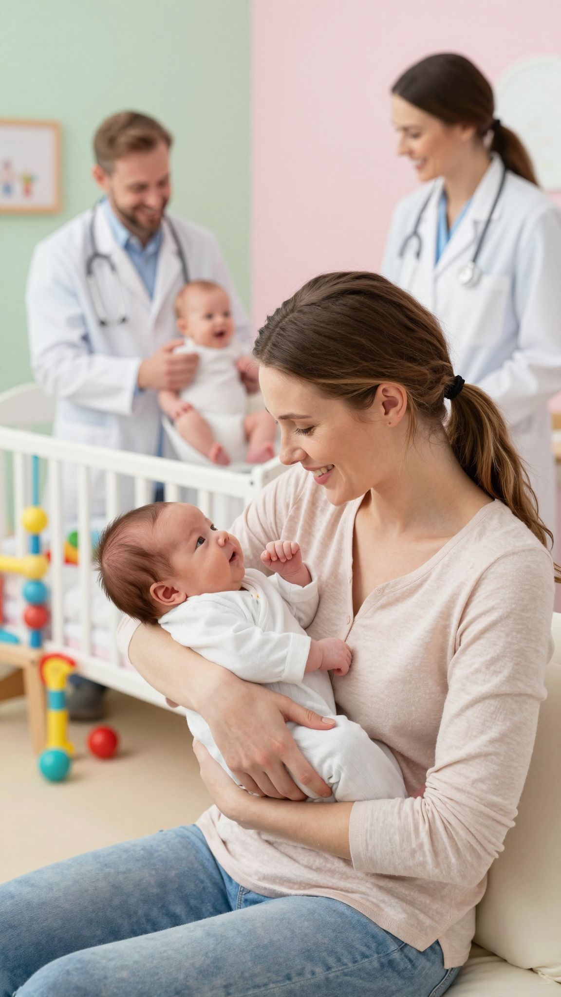 Az újszülöttek korai szűrései javítják a fejlődést.