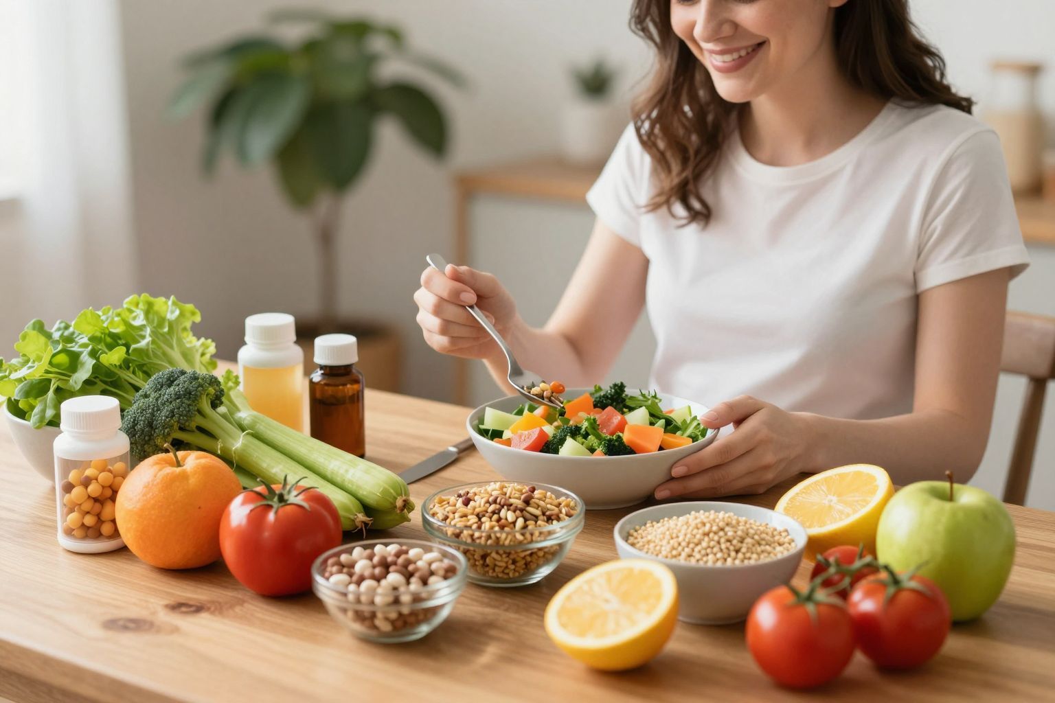 A vitaminok segítik a magzati fejlődést és egészséget.