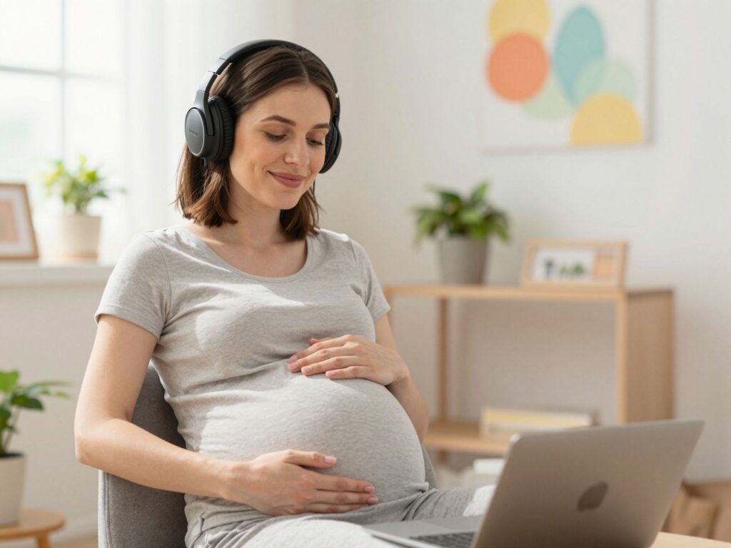 Zenehallgatás terhesség alatt: fejleszti a magzatot a zene?