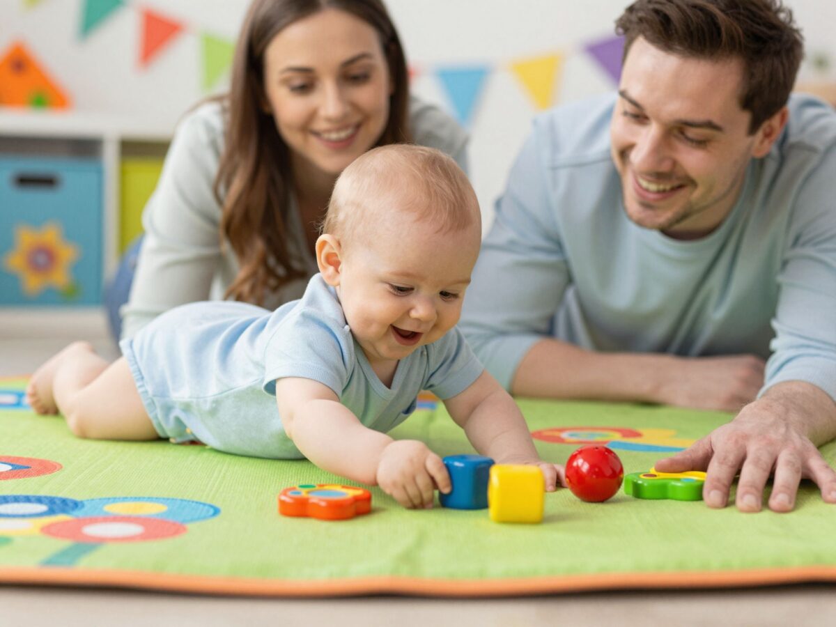 „Tummy time”: Miért kell minden nap hasra fektetni a babát és hogyan csináld helyesen?