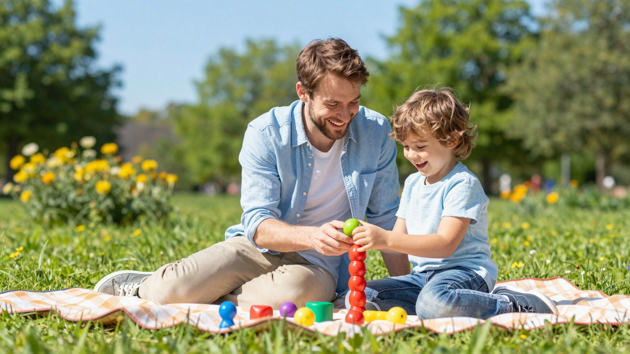 A keresztszülő támogatja a gyermek lelki fejlődését.