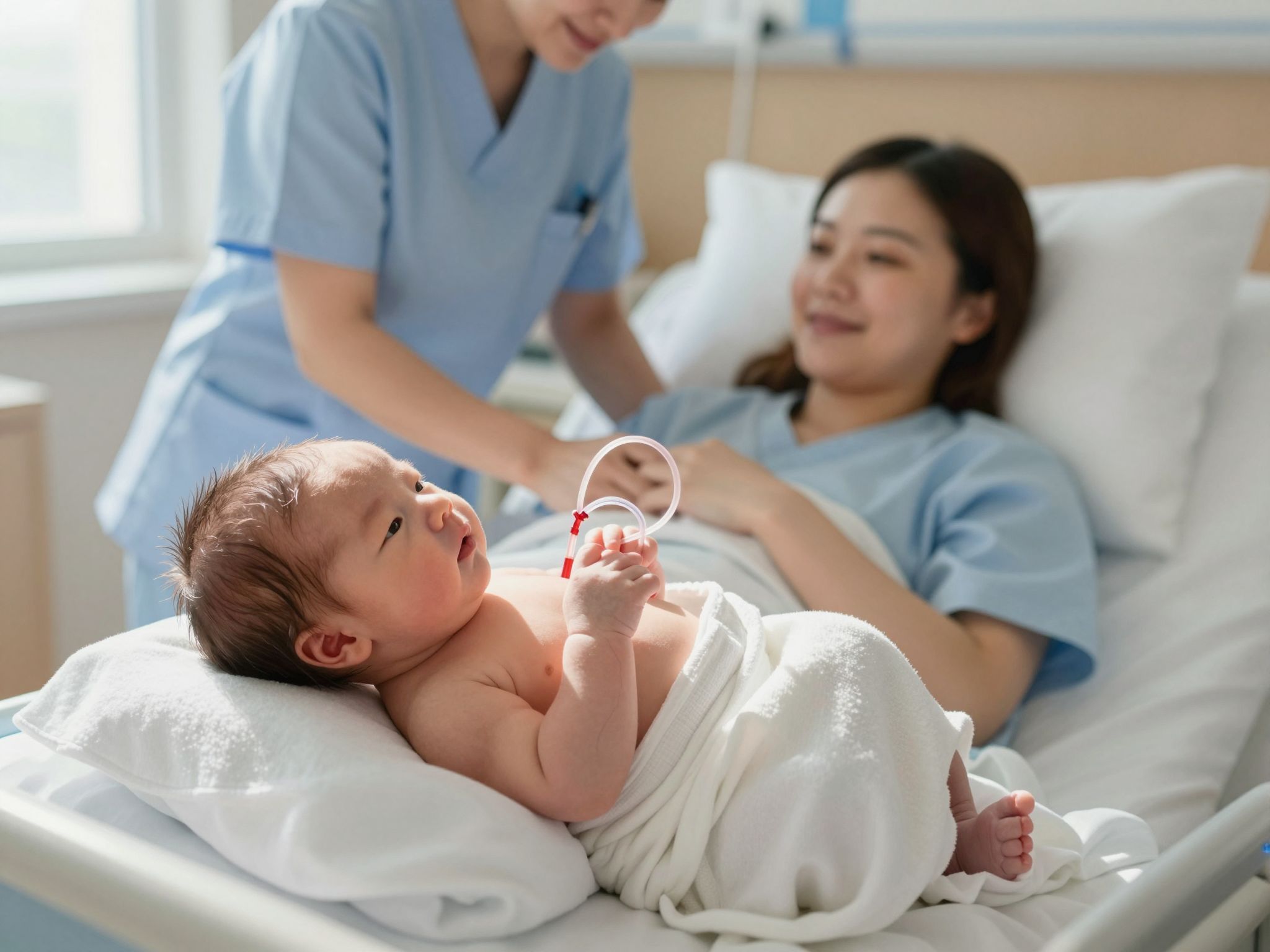 A késleltetett köldökellátás csökkenti a vérszegénység kockázatát.