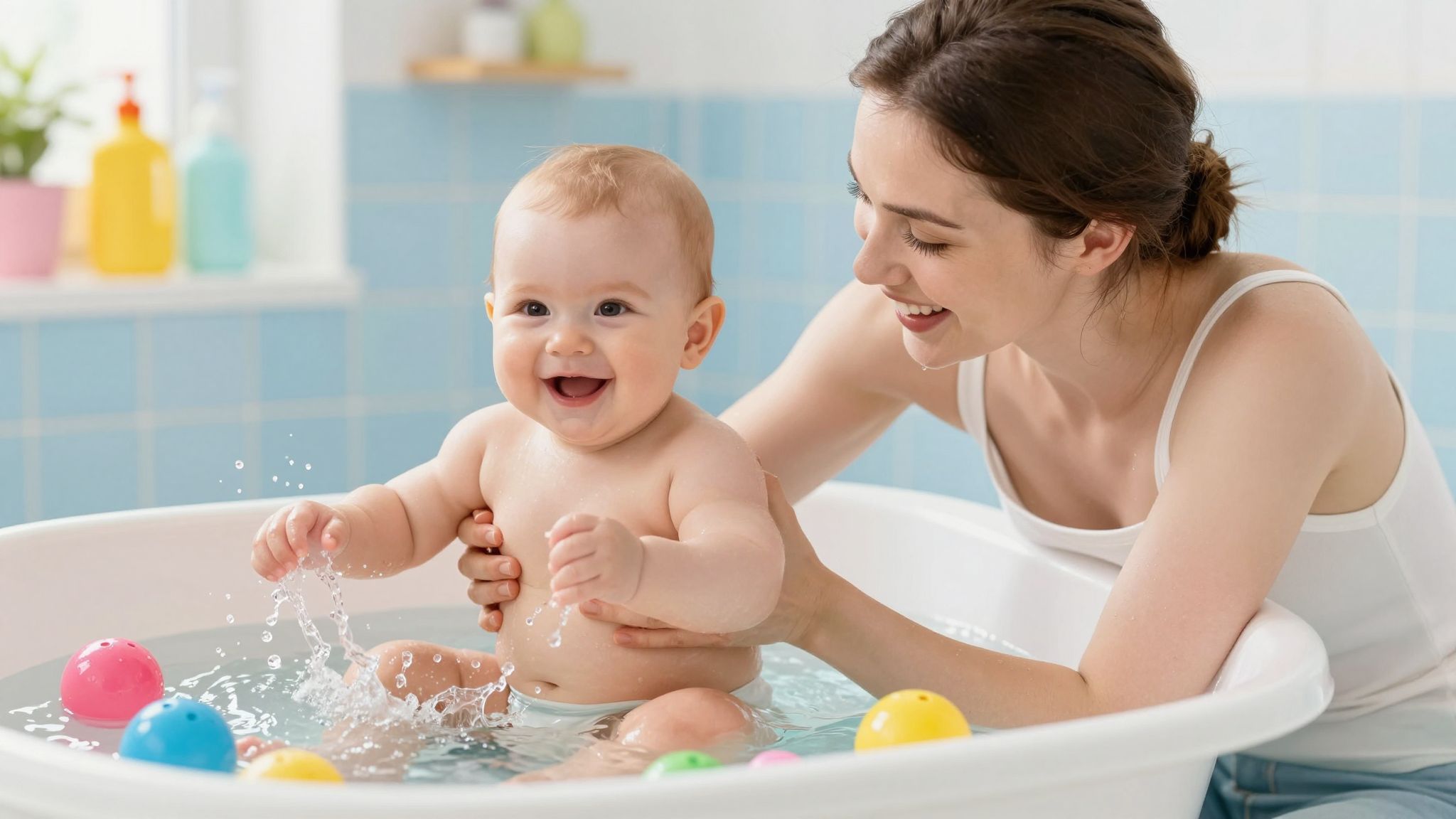 A fürdető vízhőmérséklete kulcs a nyugodt élményhez.