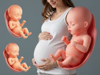 A terhesség huszonkettedik hete: a magzat érzékszervei rohamosan fejlődnek