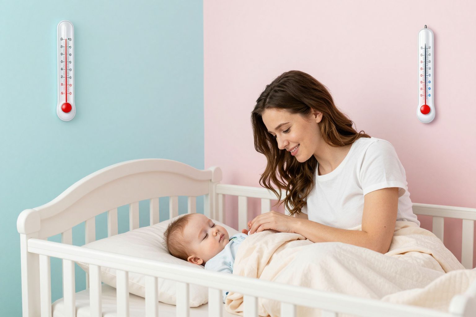 A megfelelő hőmérséklet csökkenti a bölcsőhalál kockázatát.