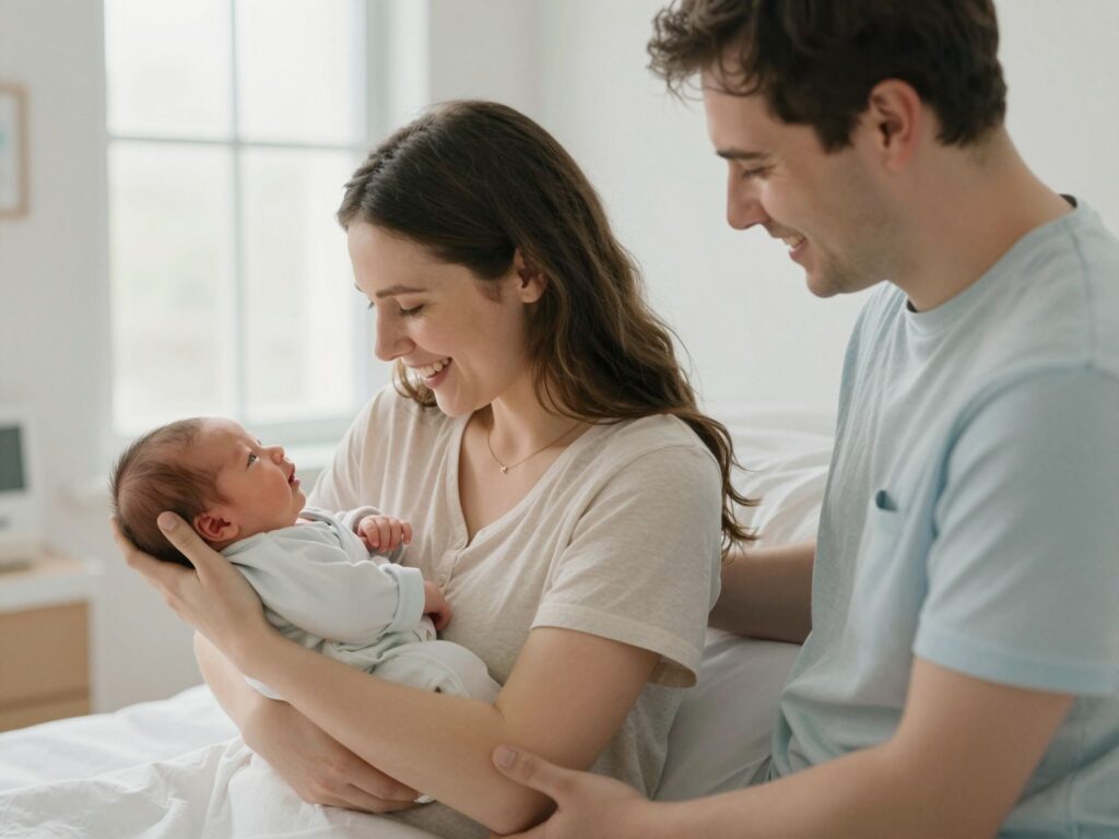 Aranyóra a szülőszobán: lehetőség a kötődésre, nem pedig kötelező elvárás