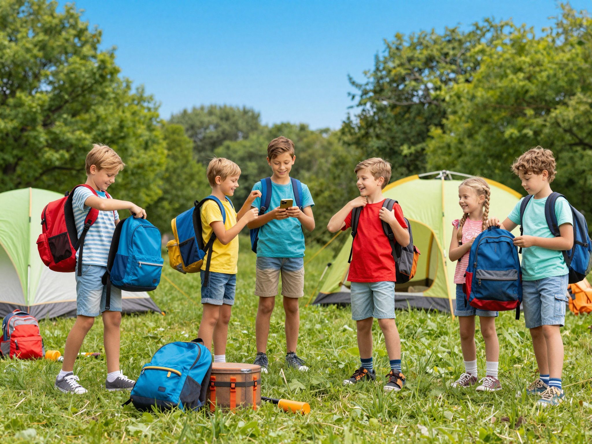 A gyerekek érzelmi érettsége kulcsszerepet játszik a táborban.