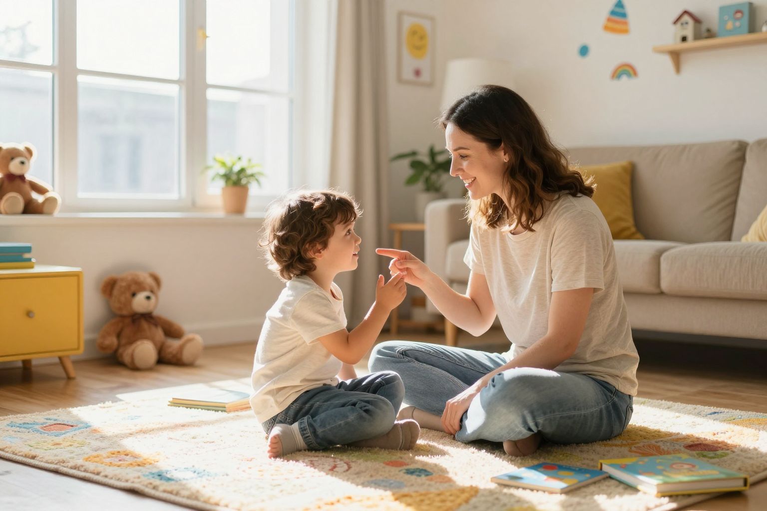 Az érzelmi biztonság alapja a stabil szülői jelenlét.