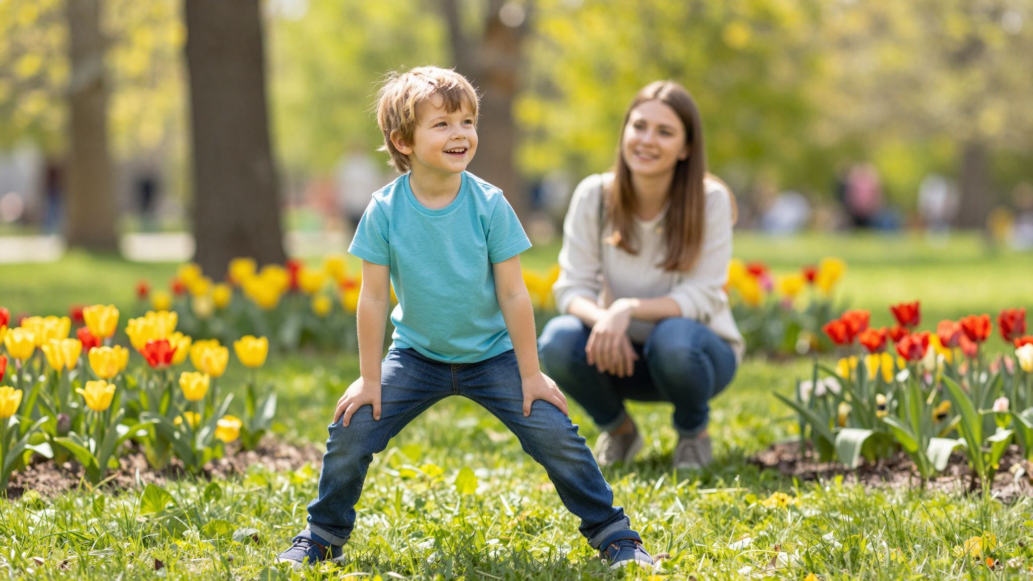 A szülői támogatás növeli a gyerekek önbizalmát.