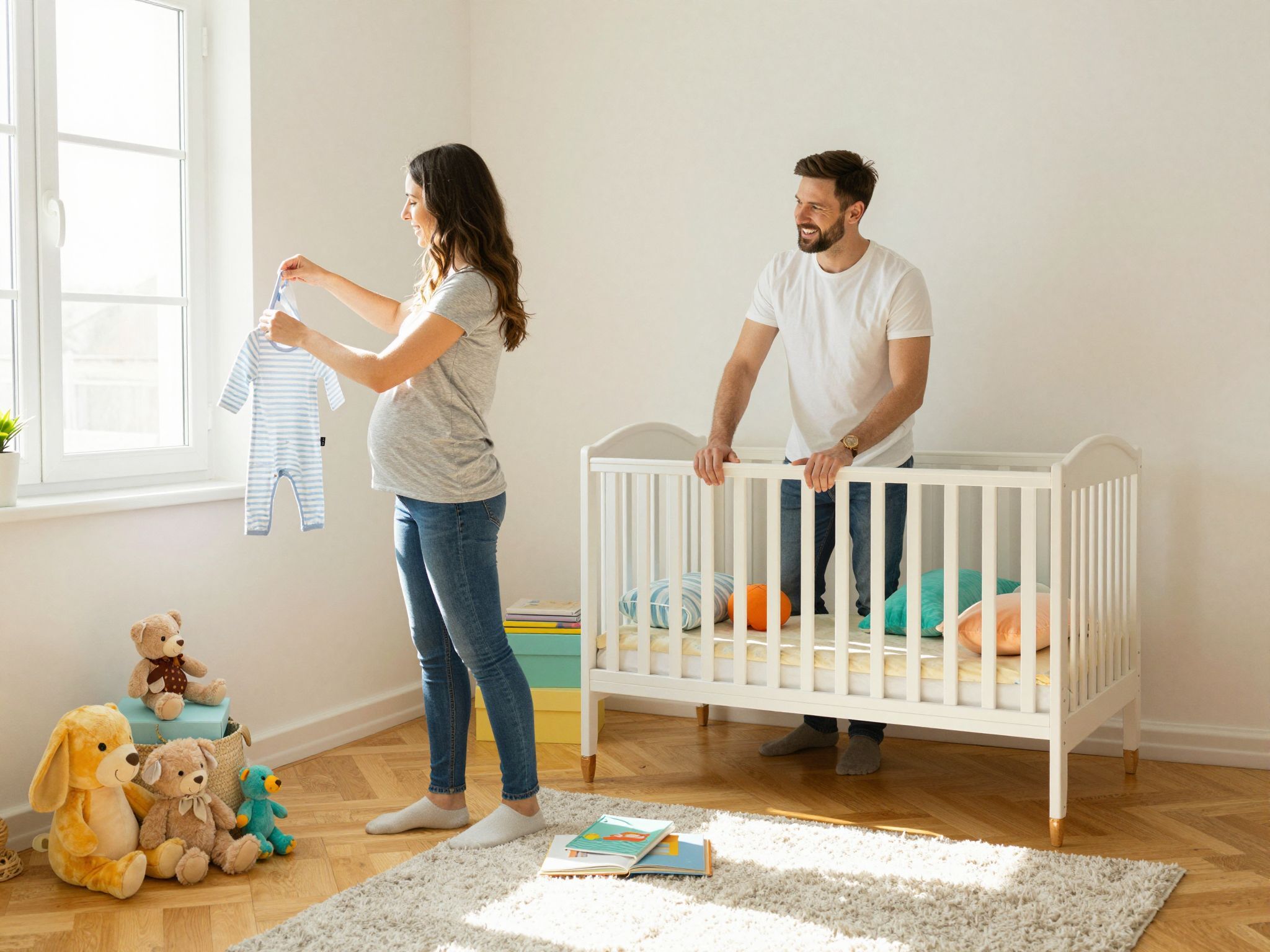 A férfiak fészekrakó ösztöne is erősödik apaság alatt.