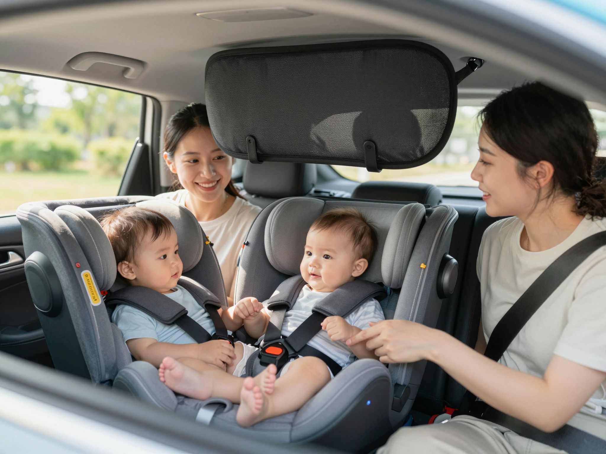 A napvédelem segít elkerülni a baba túlmelegedését.