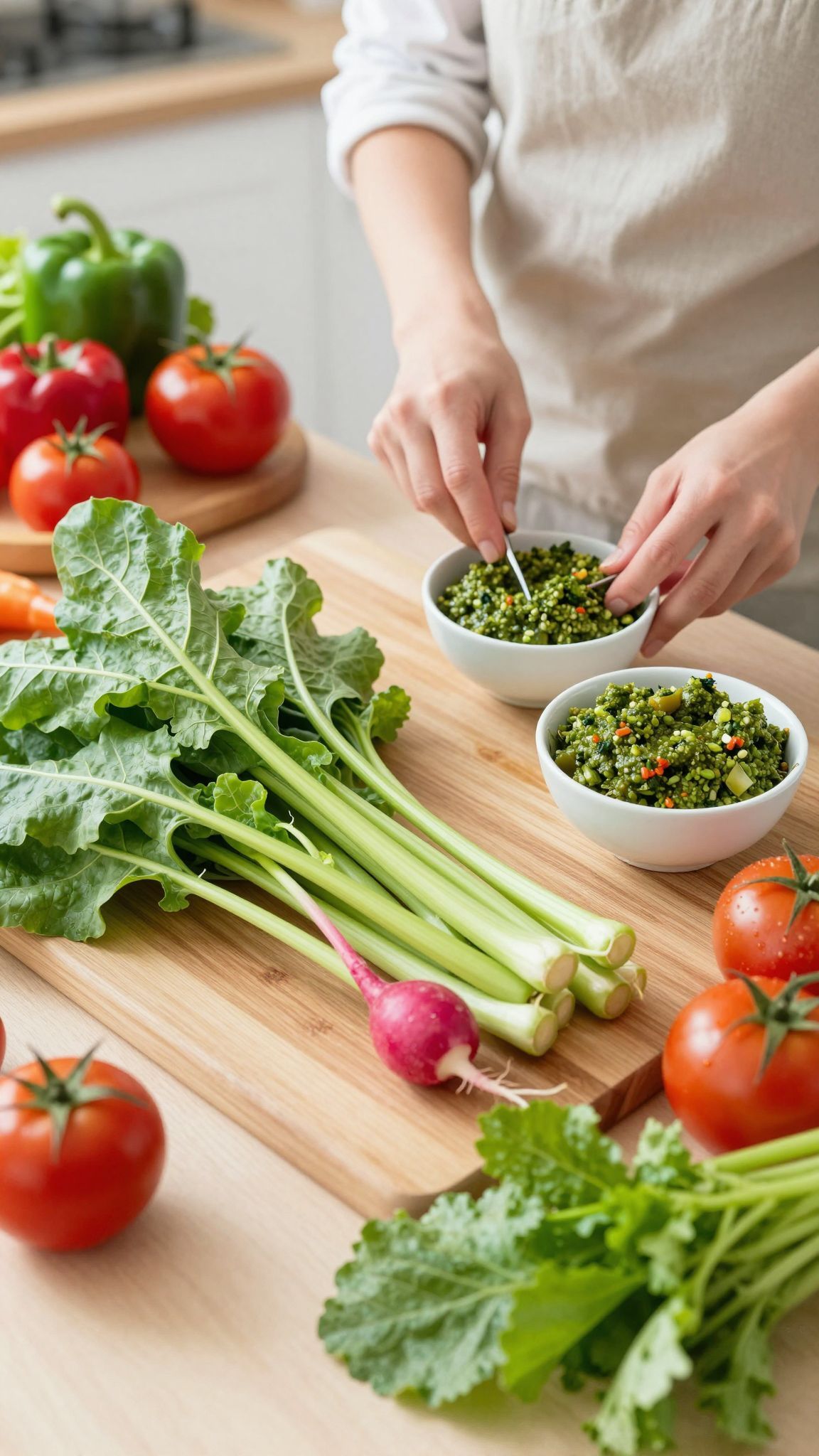A zöldségszárak gazdagok vitaminokban és rostokban.