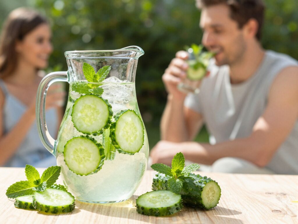 Ezért igyál minden nap uborkás vizet: egy egyszerű és egészséges frissítő