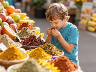 Fűszerek, gyümölcsök, virágok: hogyan fejlesszük a gyerek szaglását játékosan?