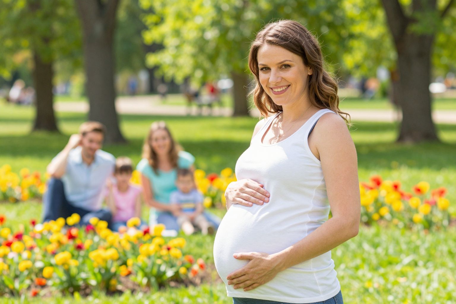 A terhességi pocak mérete egyénileg változó lehet.