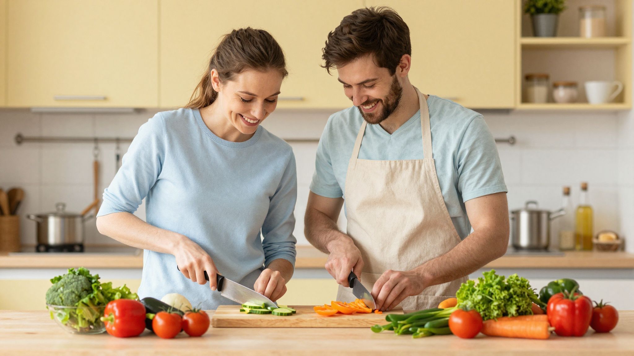 Kezdő szakácsoknak fontos a türelem és a gyakorlás.
