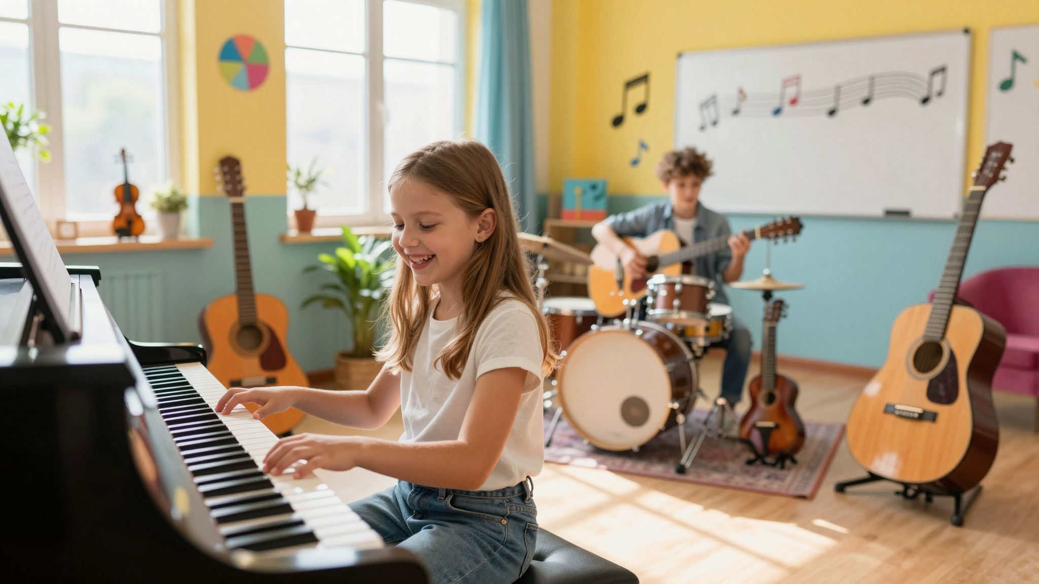 A zene fejleszti a memóriát és a koncentrációt.