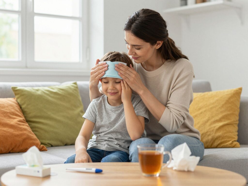Gyors segítség otthon: 5 bevált praktika megfázásos tünetekre gyerekeknél