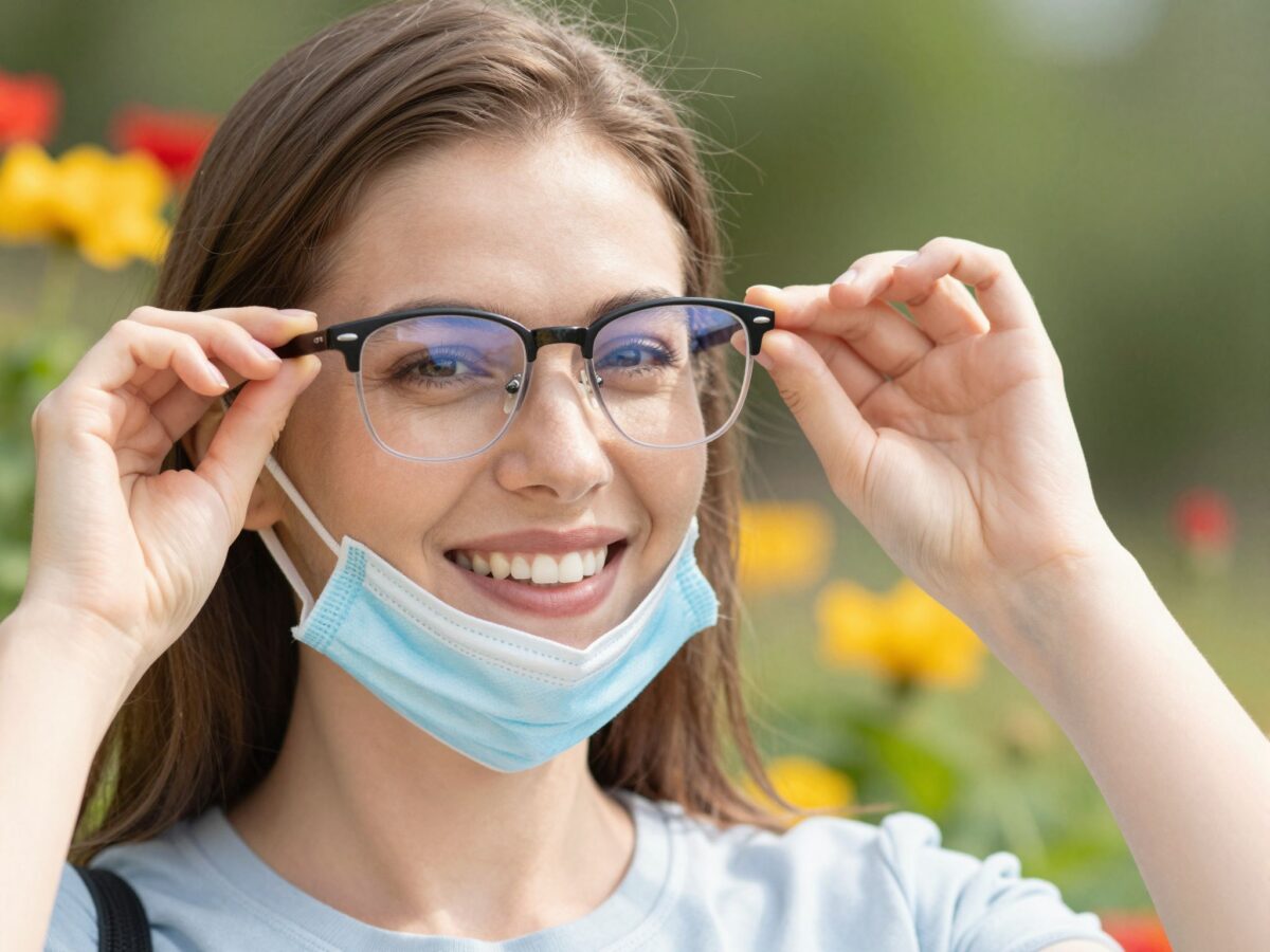 Hogyan akadályozd meg a szemüveg párásodását maszkviselés közben?