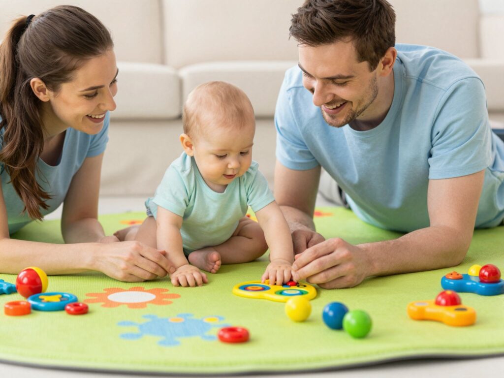 Hogyan játsszunk egy csecsemővel? Korai fejlesztés játékosan az első félévben, hónapról hónapra
