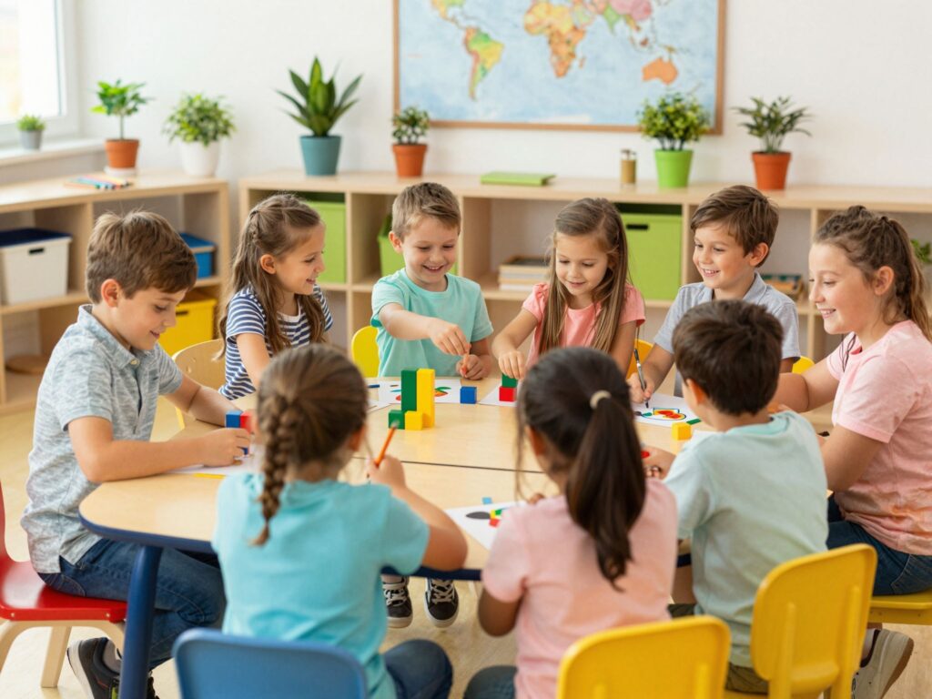 Hogyan segíthet a Montessori-módszer, hogy a gyerek könnyebben barátkozzon?