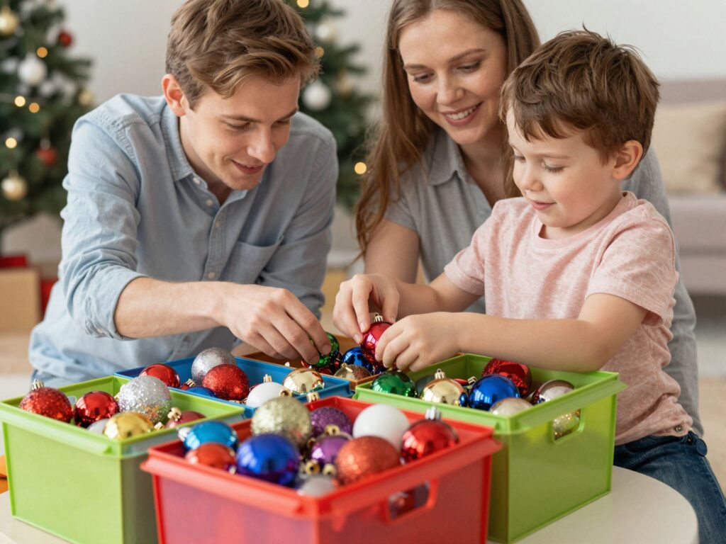 Hogyan tárold a karácsonyi díszeket, hogy jövőre is épek legyenek?