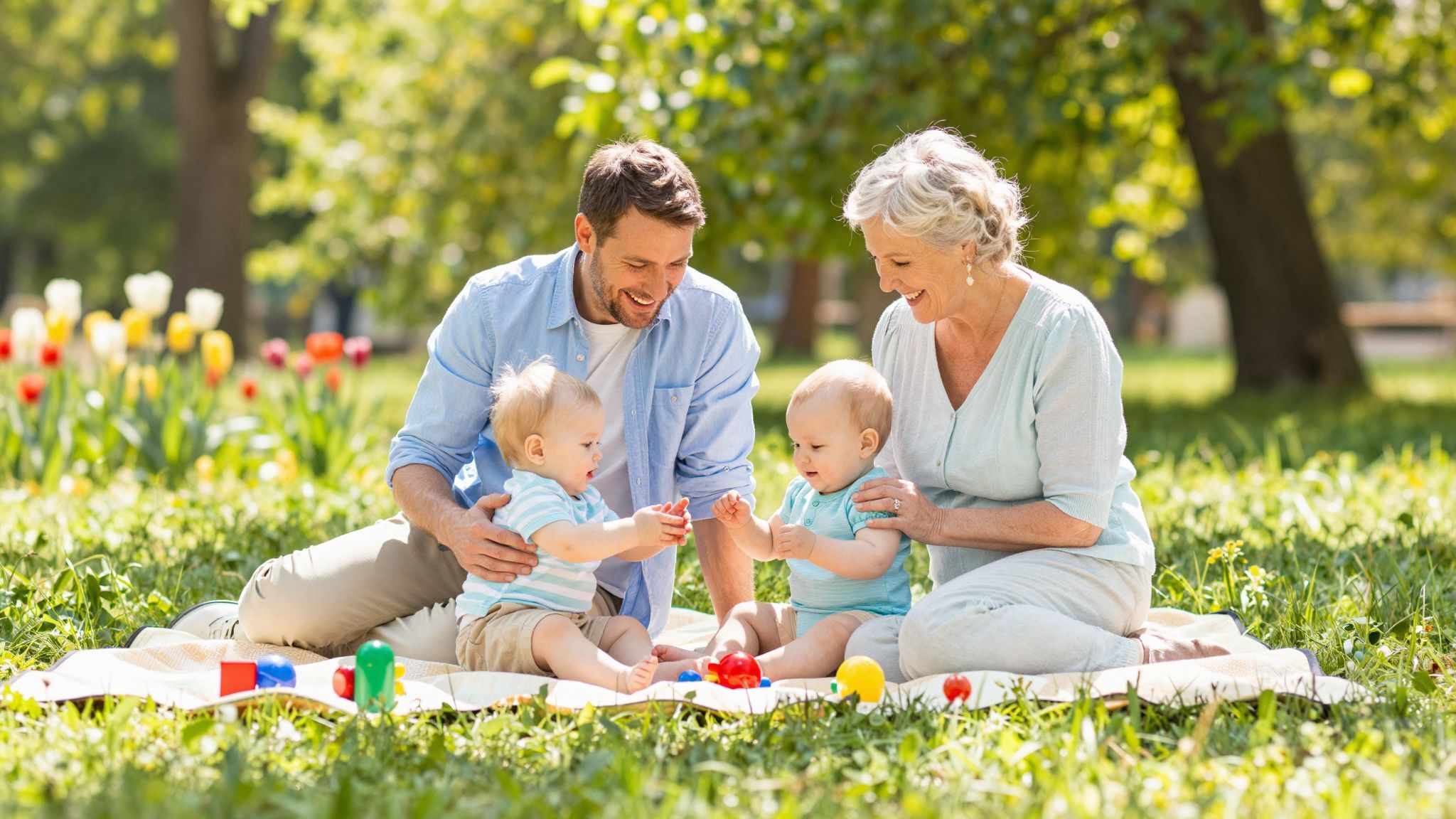 Az apák és nagyszülők aktív szerepe erősíti a kötelékeket.