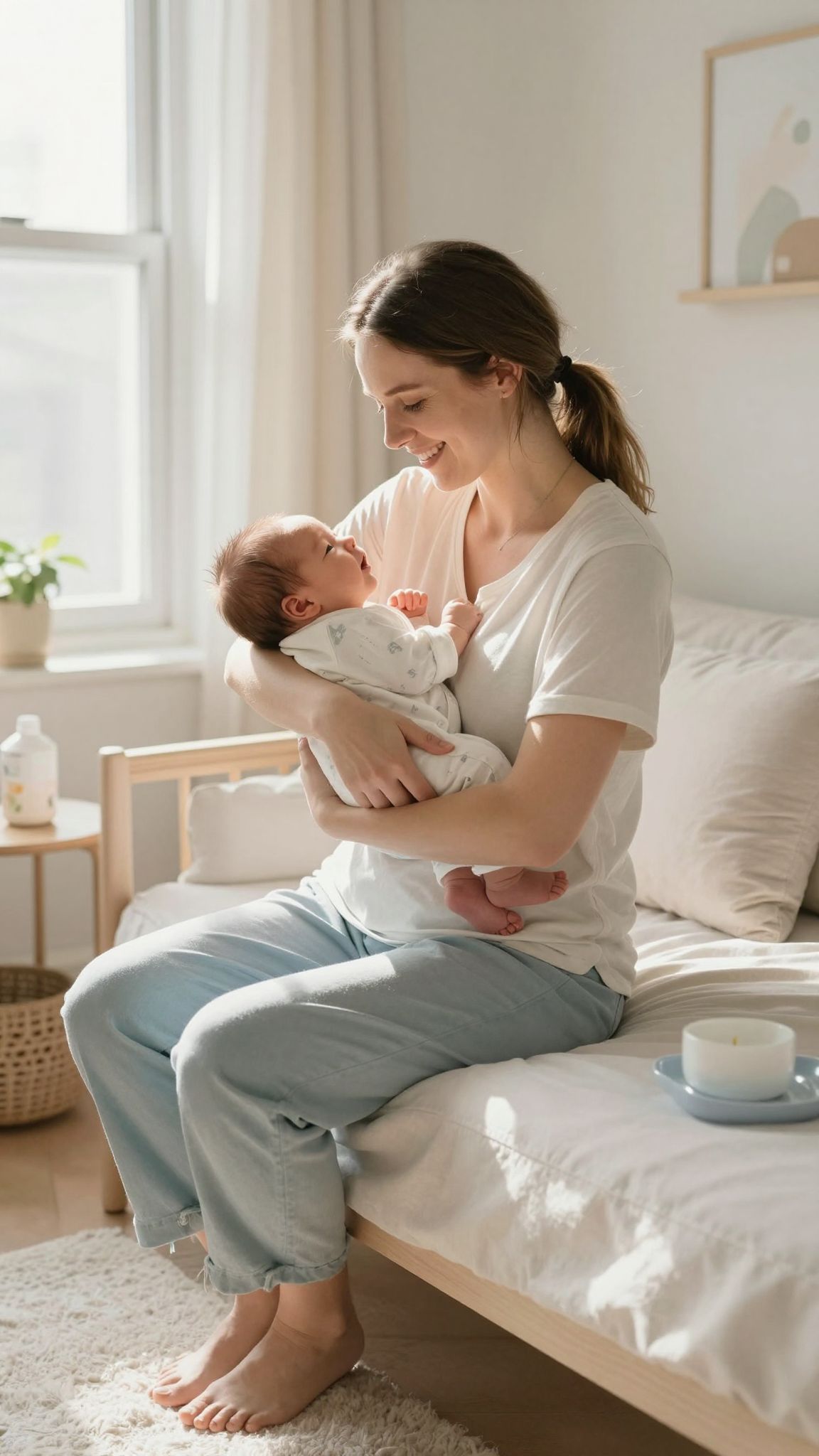 A korai kötődés javíthatja az anya hosszú távú egészségét.